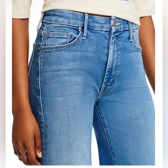 MOTHER The Roller Fray, NWT, Size 24, color: Work Hard Play Hard - Picture 3 of 14